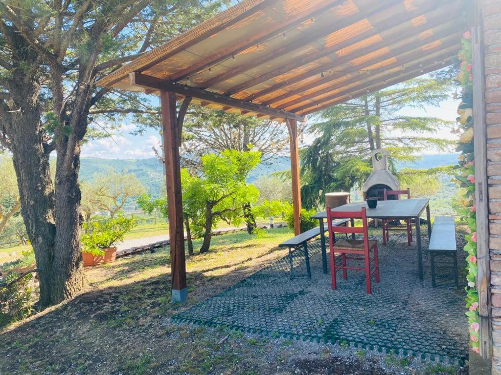 Locazione Turistica Ex Le Casette Di Cedromonte Panicale Luaran gambar